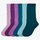 6-Pack Rib Knit Socks image number null