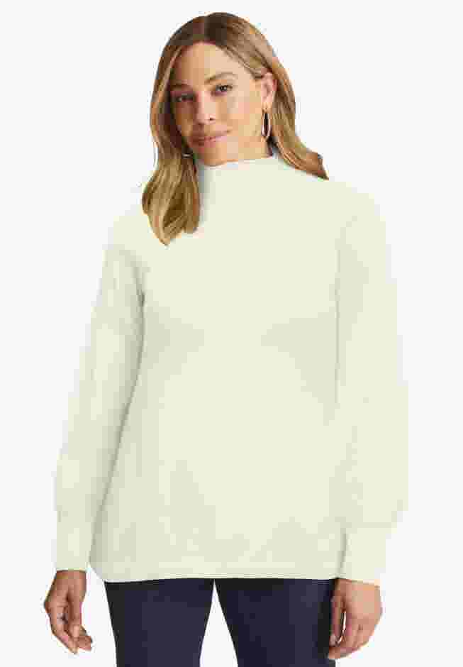 Ruffle Neck Pullover image number 0