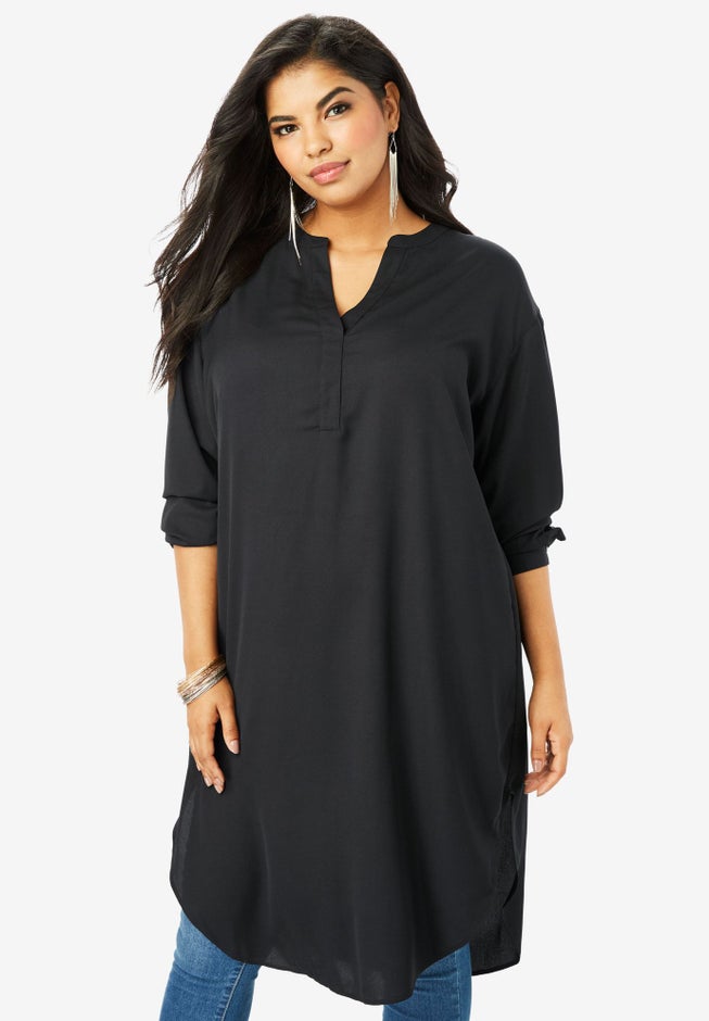 Georgette Pullover Ultra Tunic image number null