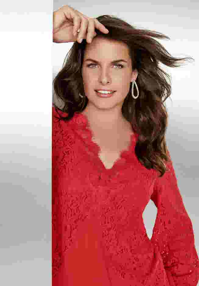 Lace & Georgette Swing Tunic image number 1