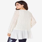 Lace & Georgette Swing Tunic image number null