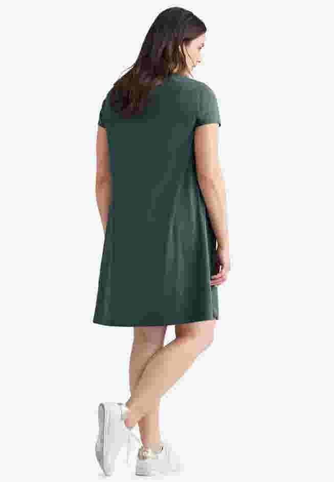 A-Line Knit Tee Dress image number 1
