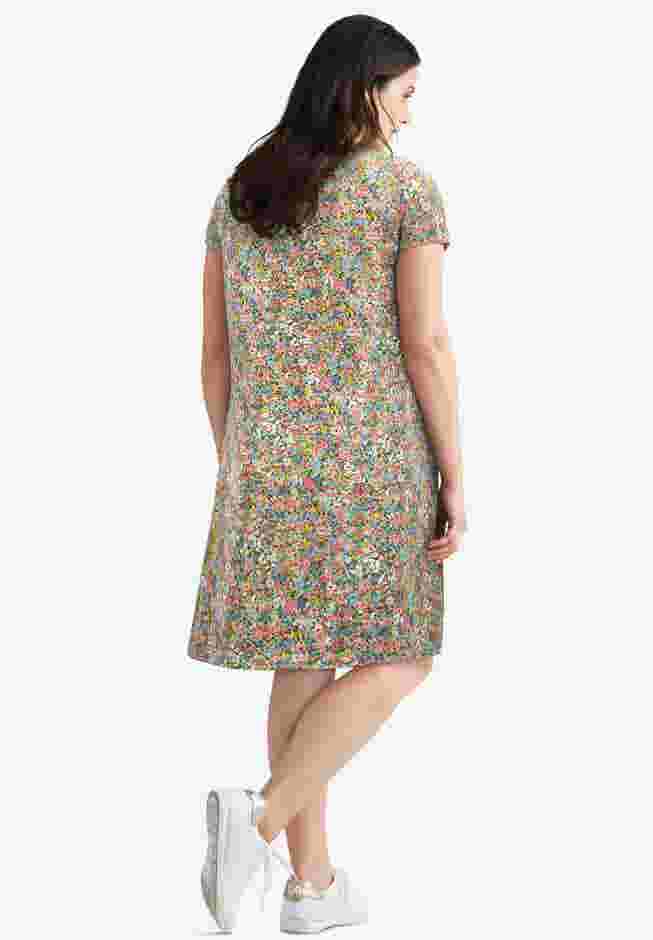 A-Line Knit Tee Dress image number 1