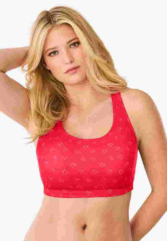 Leading Lady® Serena Low-Impact Wireless Active Bra 0514 image number 0