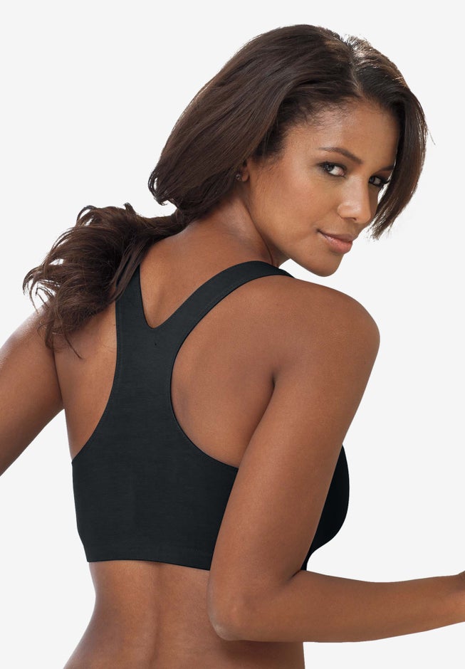 Leading Lady® Serena Low-Impact Wireless Active Bra 0514 image number 1