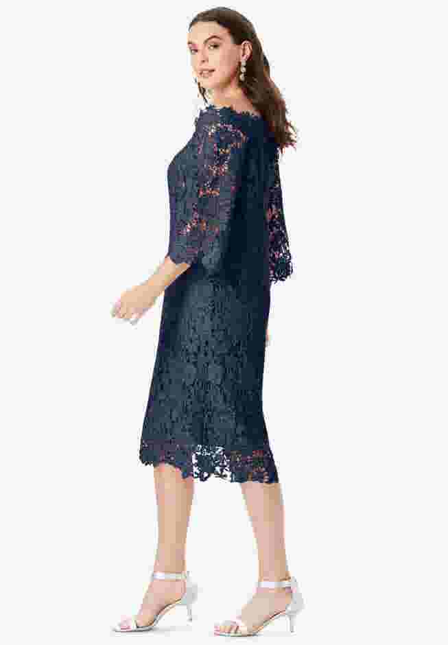 Off The Shoulder Lace Dress image number 2