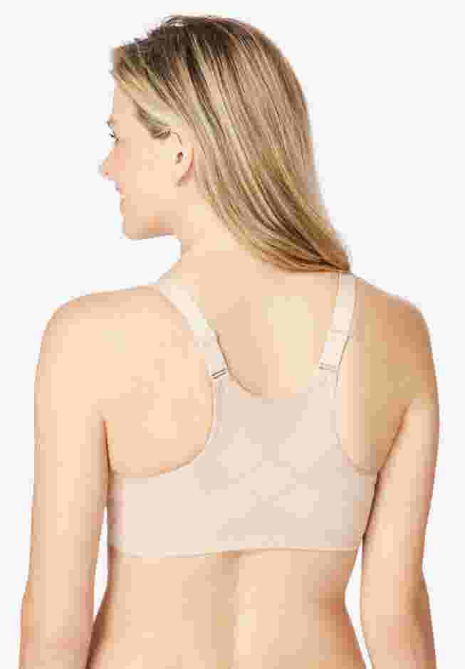 Wonderwire® Front-Close Posture Bra image number 1