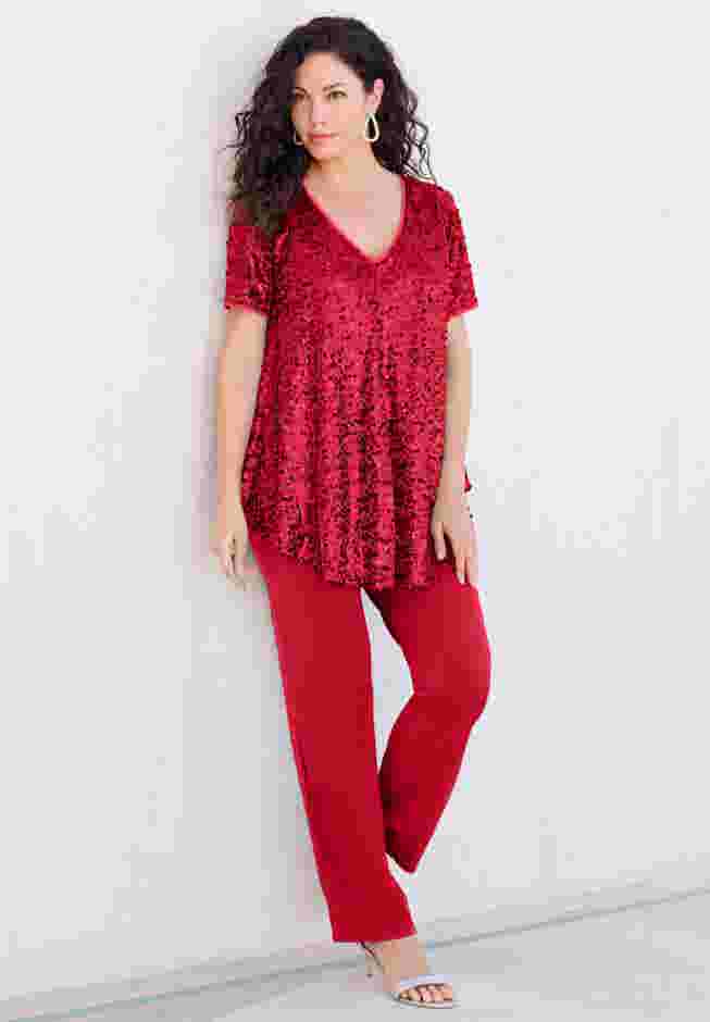 Sequin Pant Set image number 0