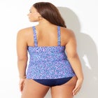 V-Neck Twist Tankini Top image number null