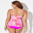 V-Neck Twist Tankini Top image number null