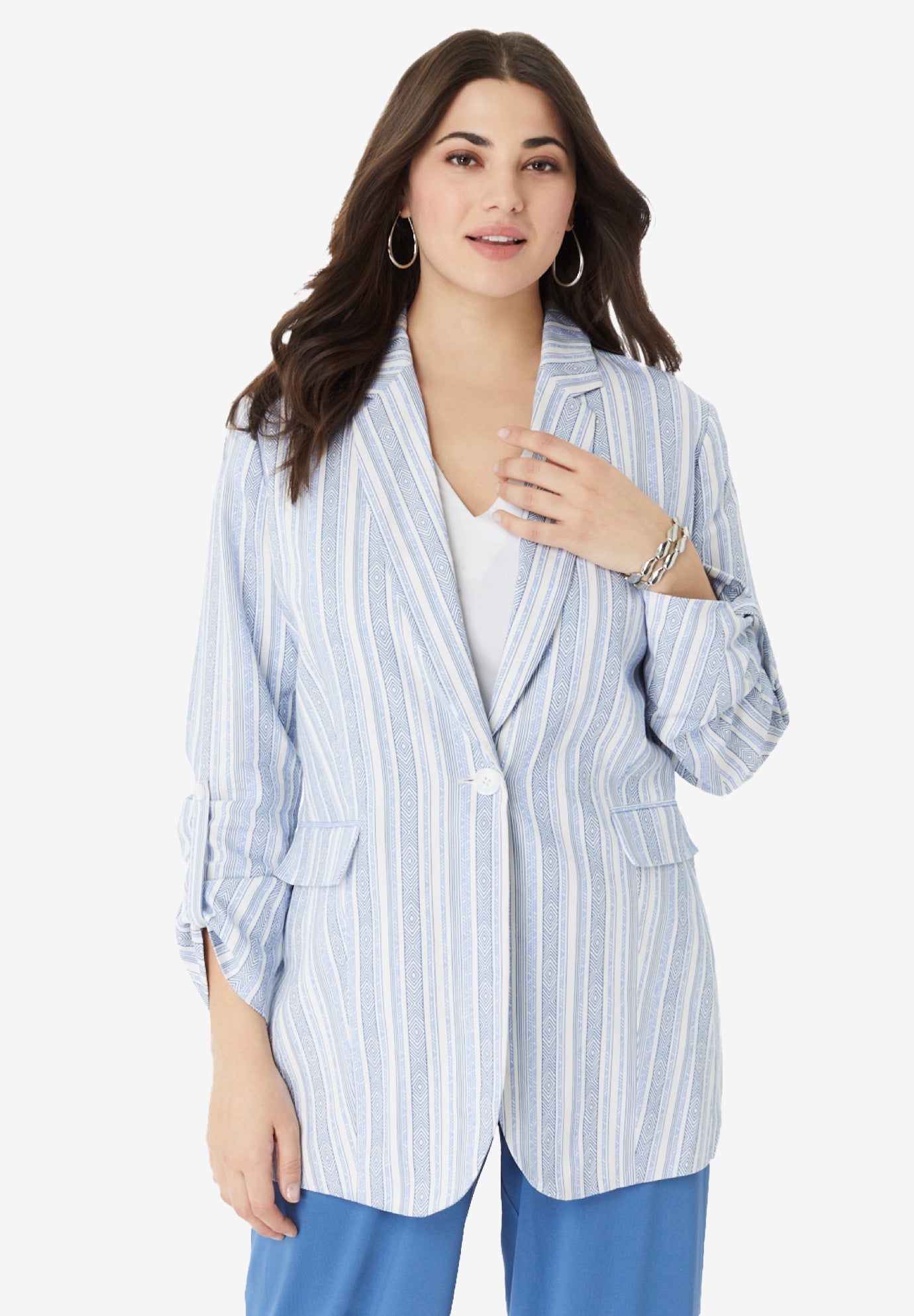 Linen Blazer image number 3