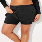 Lightweight Quick-Dry Cargo Swim Skort image number null