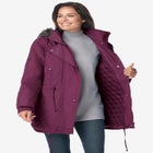 Quilt-Lined Taslon® Anorak image number null