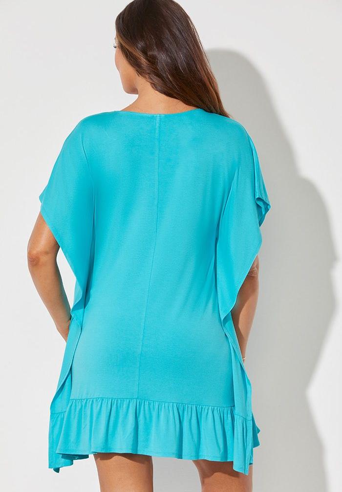 Vienna Ruffle Cover Up Tunic image number 1