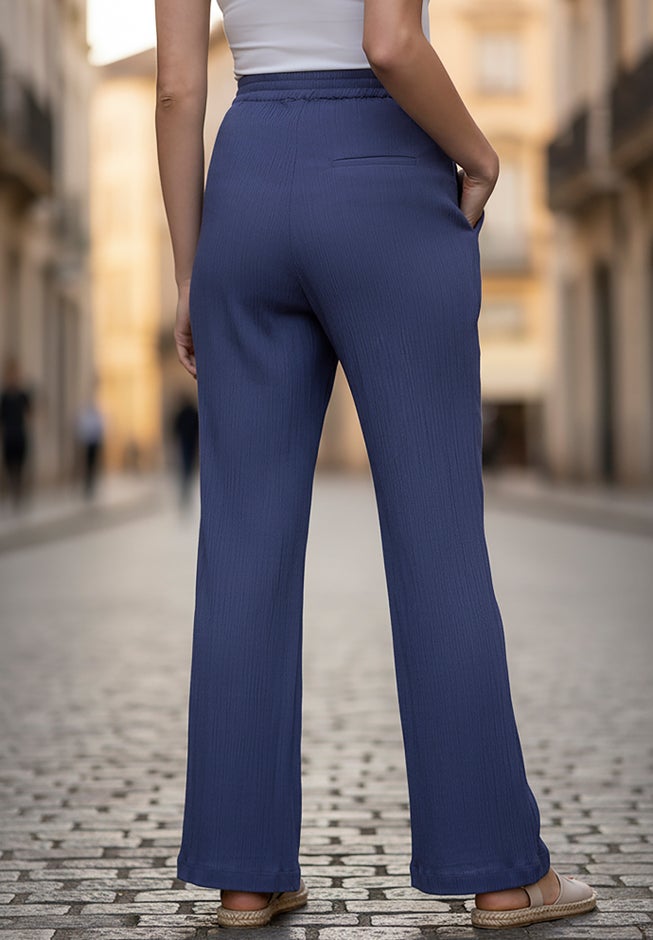 Wide Leg Gauze Pant image number 3