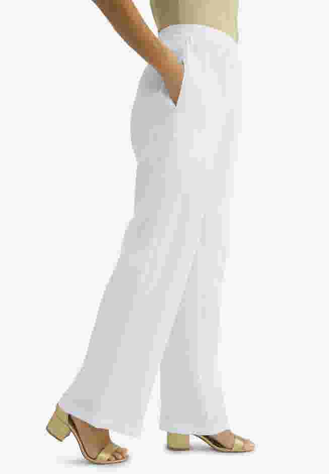 Wide Leg Gauze Pant image number 2