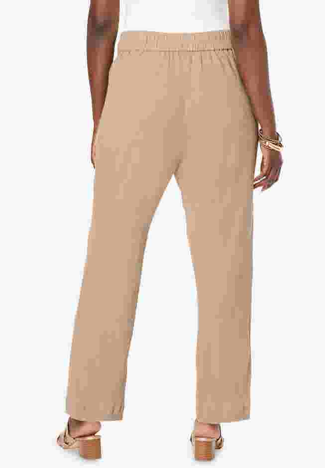 Wide Leg Gauze Pant image number 1