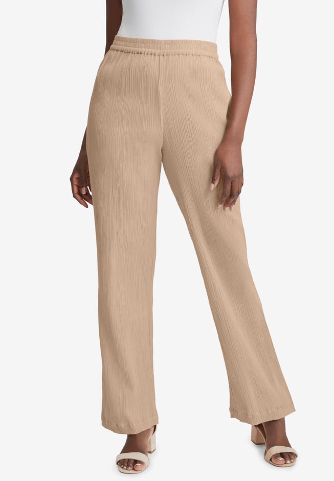Wide Leg Gauze Pant image number 0