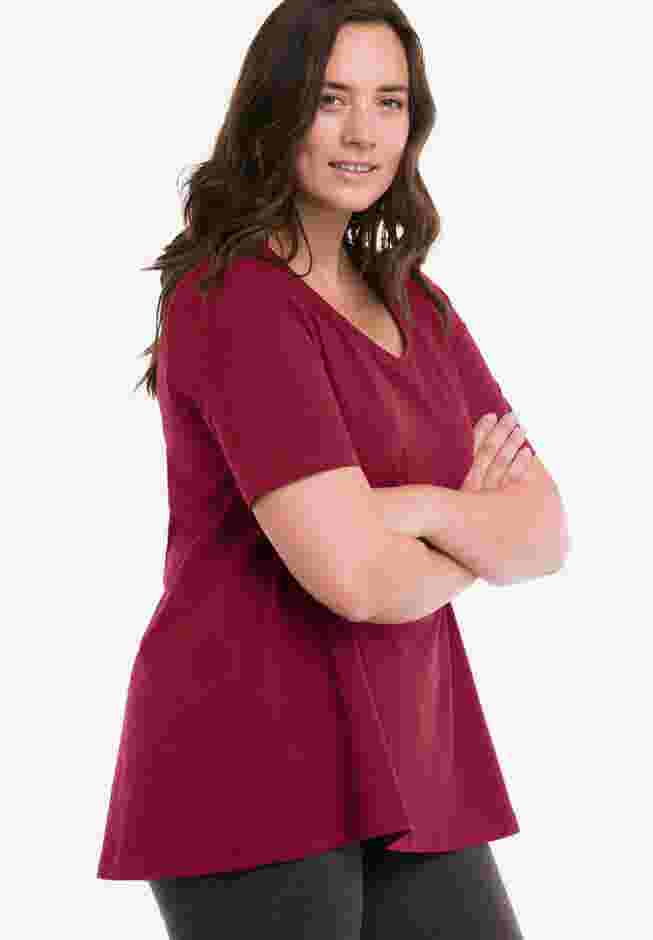 V-Neck A-Line Tunic image number 2