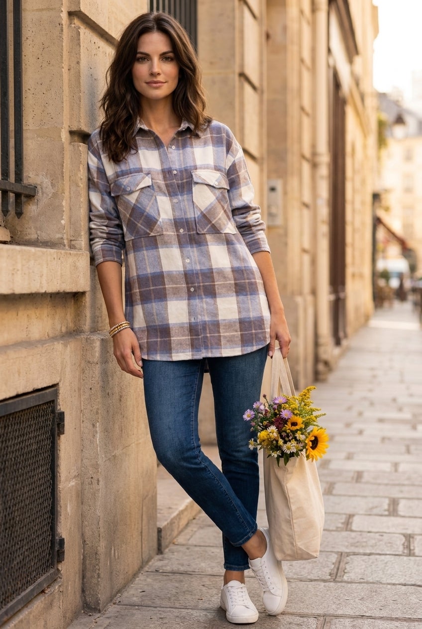 Mid-Rise Stretch Denim Pull-On 4 Pocket Jeggings image number 2