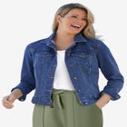 Stretch Denim Jean Jacket image number null