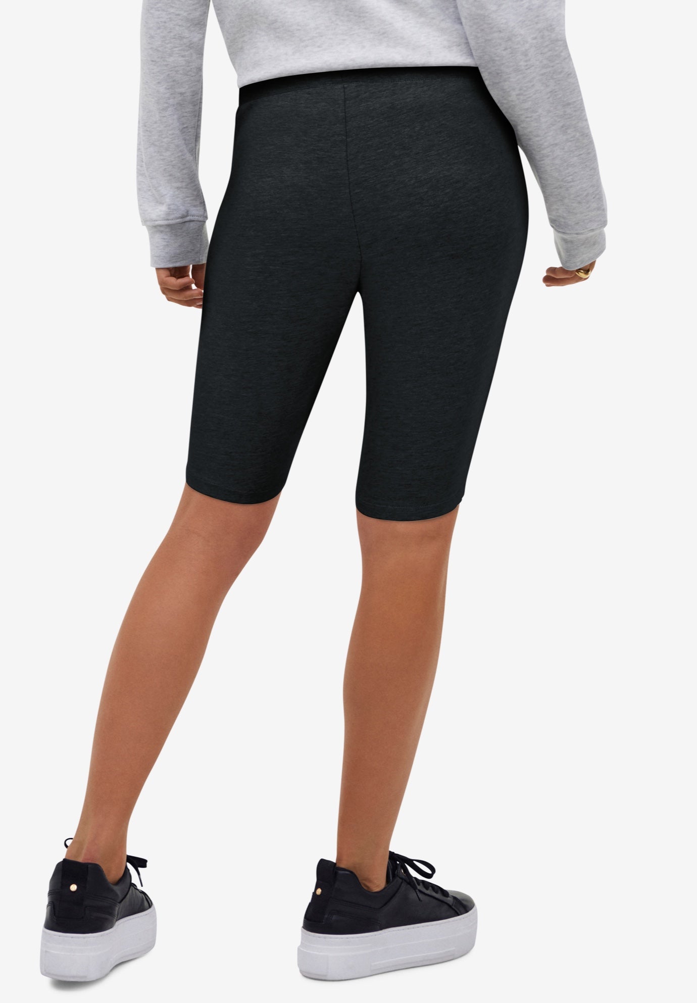 Stretch Knit Bike Shorts image number 1