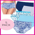 5-Pack Tag-free Full Coverage Cotton Brief image number null