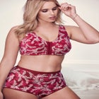 Cotton Front-Close Wireless Bra image number null