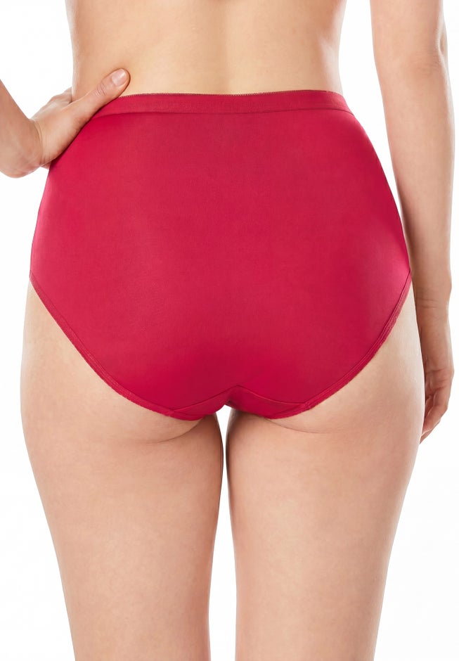 5-Pack Classic Silky Nylon Brief image number 1