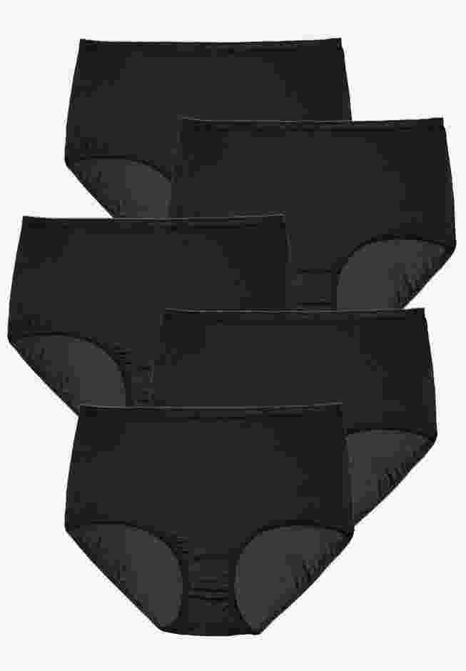 Full Coverage Nylon Brief 5-Pack image number 0