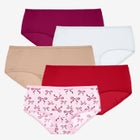 5-Pack Classic Silky Nylon Brief image number 0
