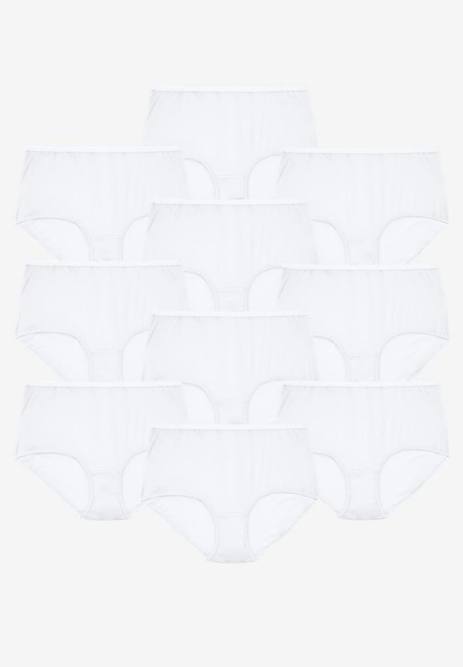 Full Coverage Nylon Brief 10-Pack image number 0