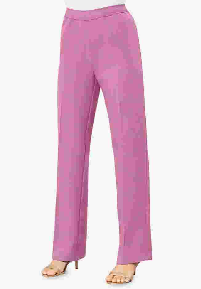Plus Size Wide Leg Bend Over® Pant image number 1