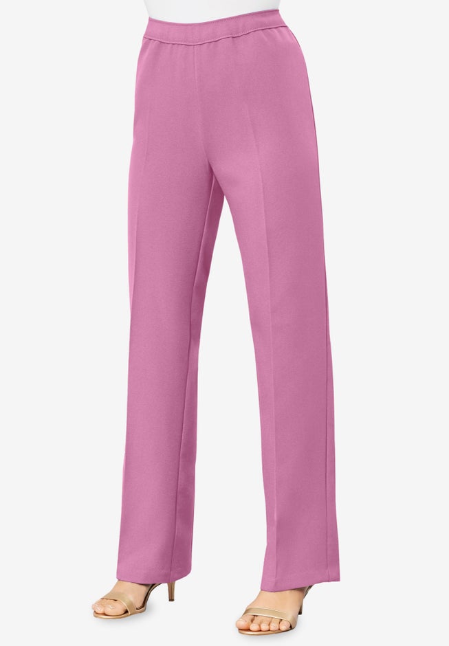 Plus Size Wide Leg Bend Over® Pant image number 1