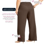 Plus Size Wide Leg Bend Over&reg; Pant image number null