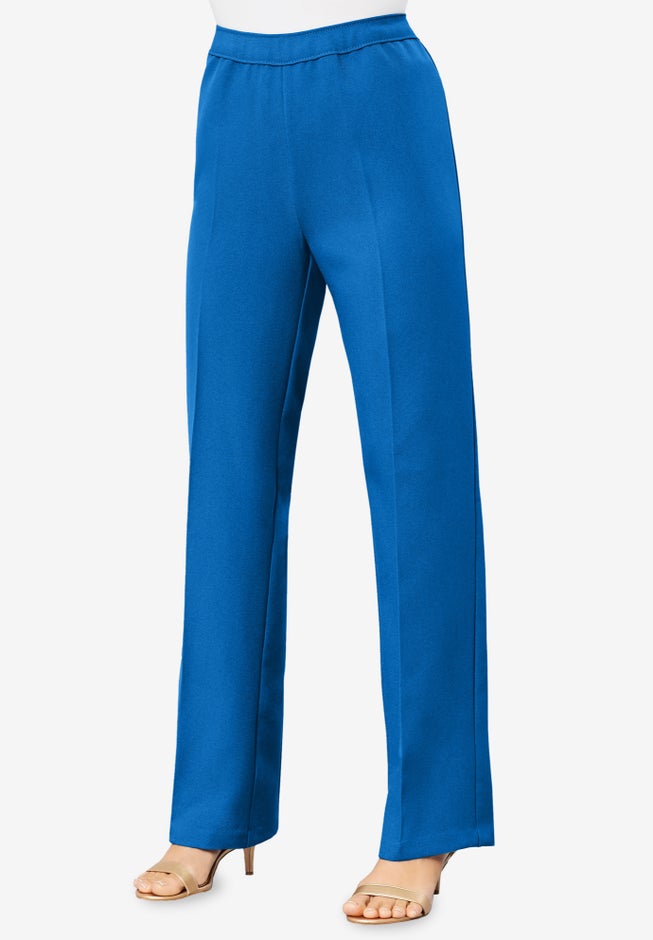 Plus Size Wide Leg Bend Over® Pant image number 1