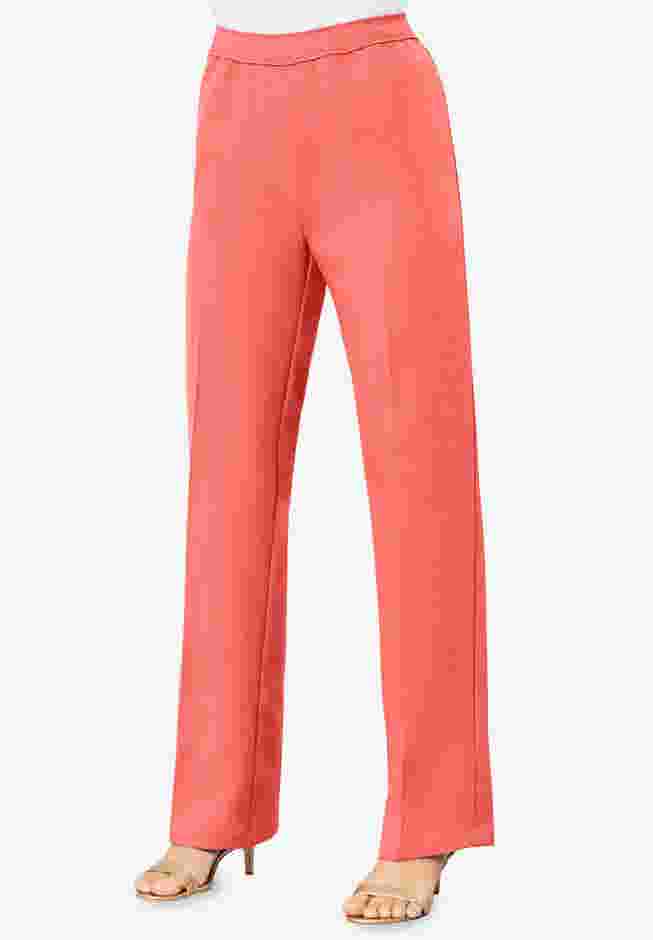 Plus Size Wide Leg Bend Over® Pant image number 1