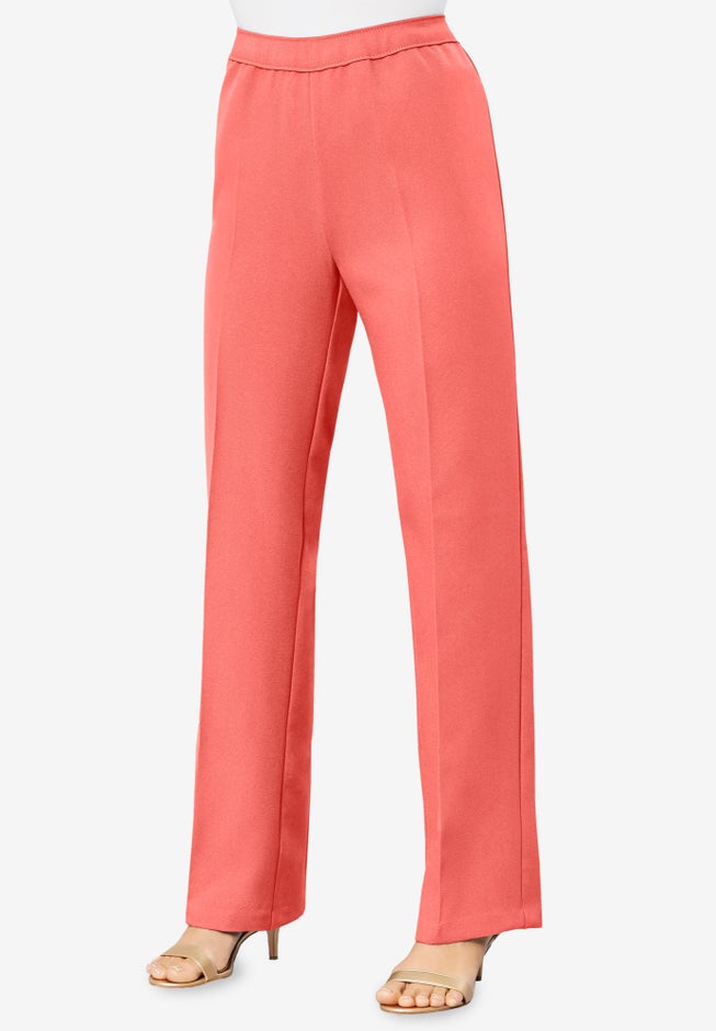 Plus Size Wide Leg Bend Over® Pant image number 1
