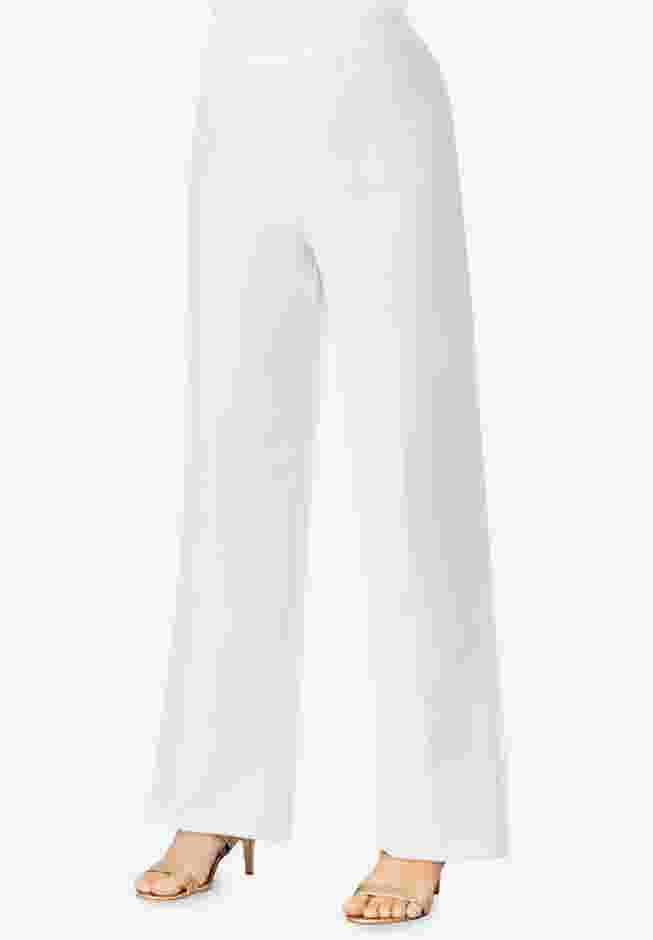 Plus Size Wide Leg Bend Over® Pant image number 1
