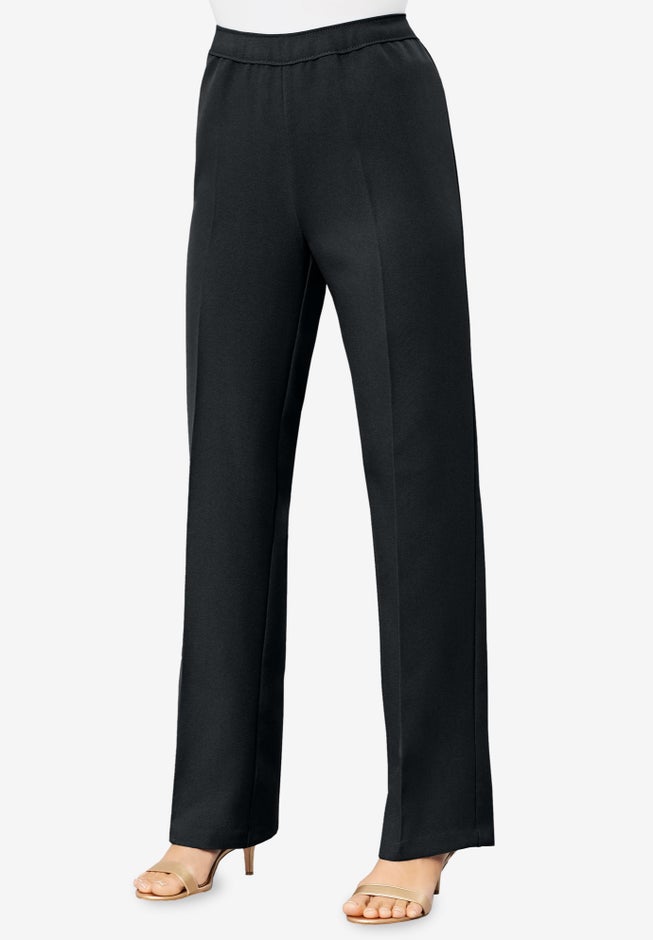 Plus Size Wide Leg Bend Over&reg; Pant image number 1