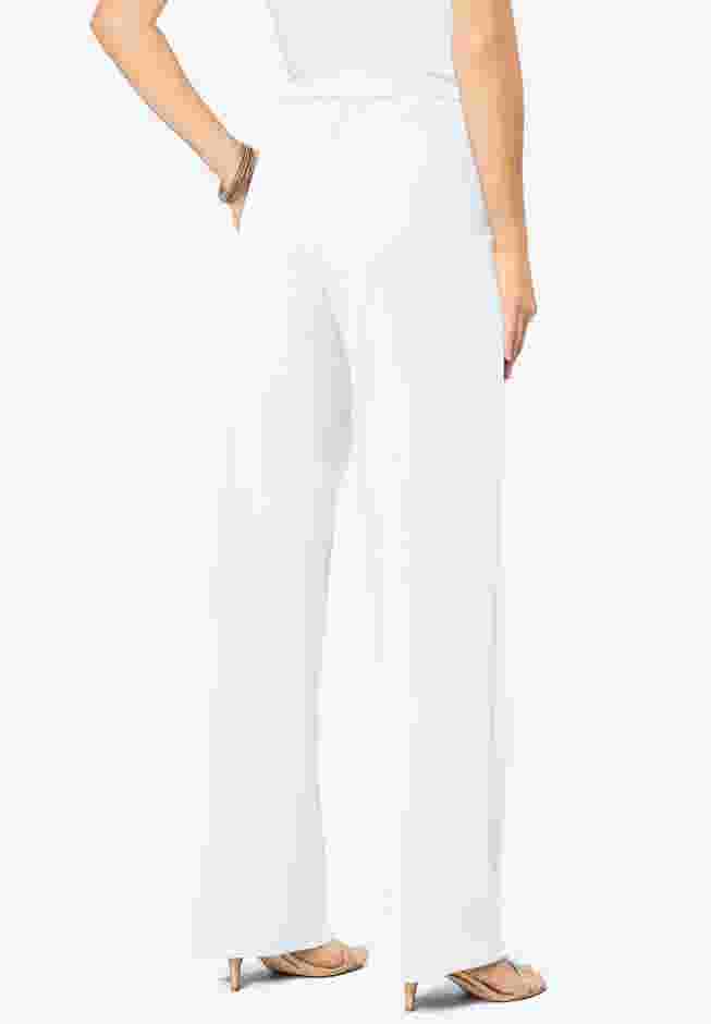 Plus Size Wide Leg Bend Over® Pant image number 0