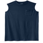 Shrink-Less Longer-Length Lightweight Muscle Pocket Tee image number null
