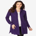 Waffle Mega Length Zip Hoodie image number null