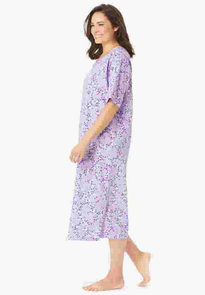 Long Tagless Sleepshirt image number 3