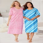Long Tagless Sleepshirt image number null