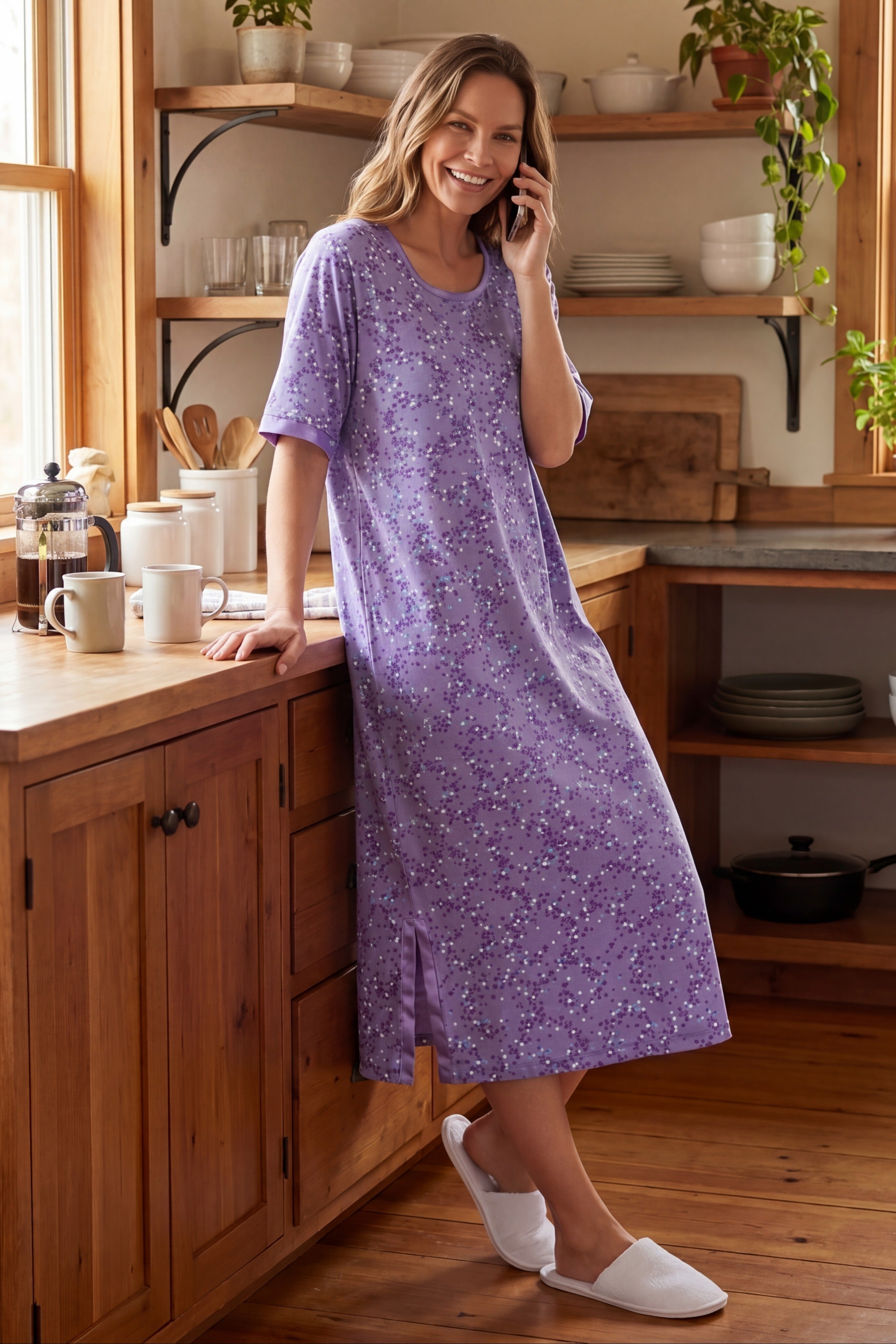 Long Tagless Sleepshirt image number 0
