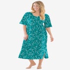 Long Tagless Sleepshirt image number null