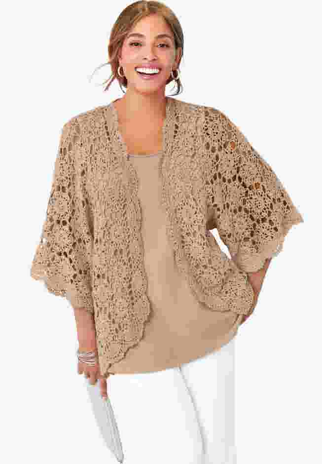 Crochet Cardigan image number 0