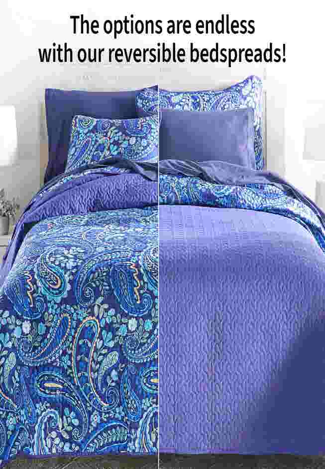 BH Studio Reversible Quilted Bedspread image number 1