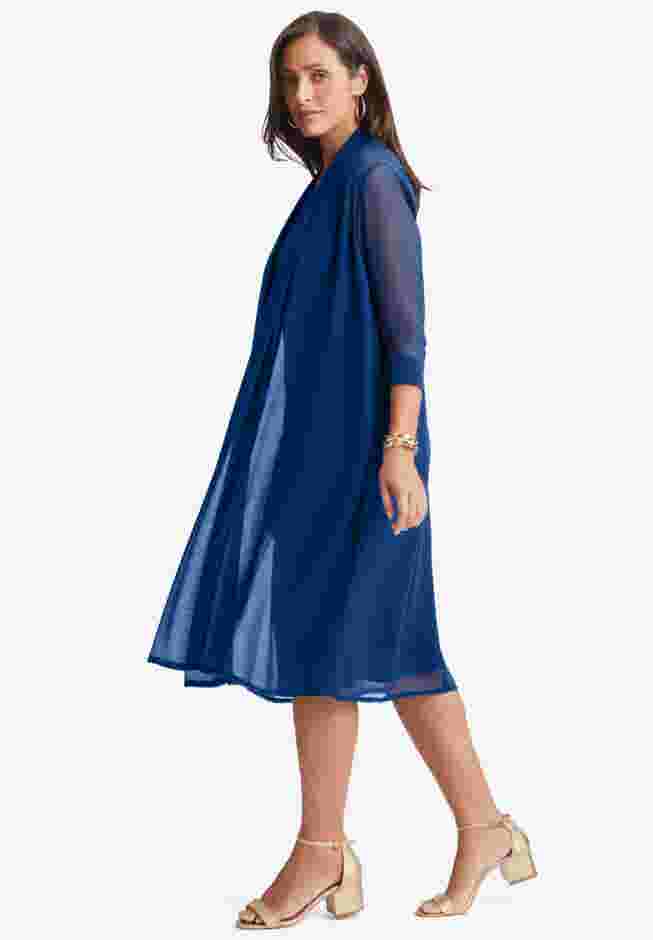 2-Piece Lace Jacket Dress image number 4